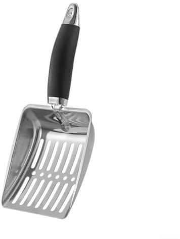 Yuanpgky Ensemble d'outils de cheminée, pelle à cendres creuse pour cheminées traditionnelles, tamis à cendres en métal pour barbecue, foyers extérieurs, 25,5 x 10,8 cm (argenté)