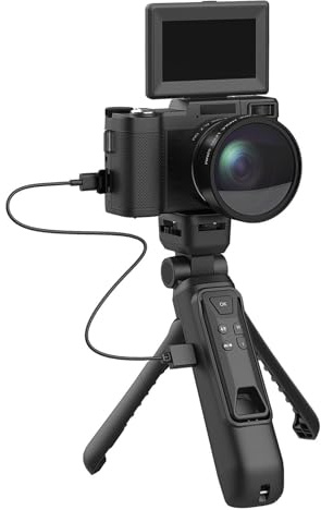 HD-videokamera Videokamera - Inspelningsenhet, Digitalt Zoomsystem, IR Nattseende, Pekskärmsenhet | Vloggningslösning Med Hög Detaljrikedom Lämplig Yôutube-reseinnehåll Använd Driven Storytelling-