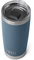 YETI Rambler 20 oz Tumbler, Stainless Steel, Vacuum Insulated with MagSlider Lid, Nordic Blue