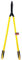 Heavy Duty Garden Shears, Long Handle, Grass Shears, Lawn Shears, Tree Shears Yellow