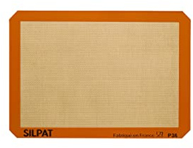 Silpat Premium Non-Stick Silicone Baking Mat, 3/4 Sheet, Cream