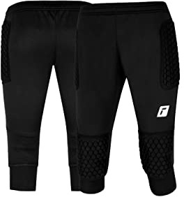 Reusch Advance Junior - Pantaloni da Portiere per Bambini, Imbottiti, 3/4