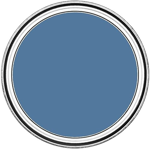 Rust-Oleum Blue Kitchen Cupboard Paint in Gloss Finish - Blue Silk 750ml