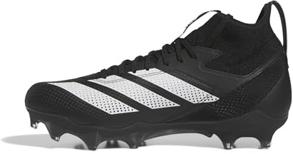 Adidas Unisex-Adult Adizero Impact American Football, Black/White/Black, 8
