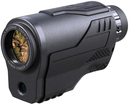 PEAKPULSE Hunting Rangefinder with Rechargeable,8X Magnification 2200 Yards Monocular Hunting Range Finder with Angle & Vertical Height Measurement,Long Distance Rangefinder for Hunter