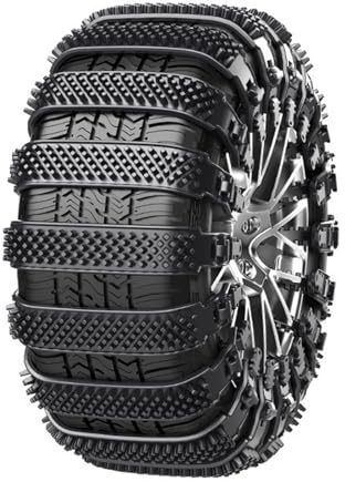 Fyrdyn Snow Chains for Car Tires - Anti-Slip 10piece Tyre Protection Adjustable,Snow Truck Tire Chains | for Hiking Offroad Ice Winter Lawn Fishing Trailer
