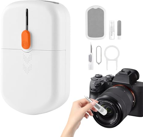 Yakermur - Kit de limpieza electrónico, juego de limpieza compacto multifunción – Limpiador de pantalla de ordenador portátil, para teclado de pantalla y auriculares y equipos
