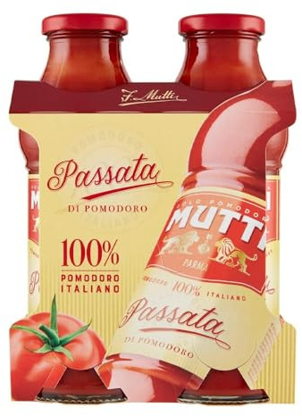 Mutti passata pomodoro bottiglia 2pz x 400g (083630)