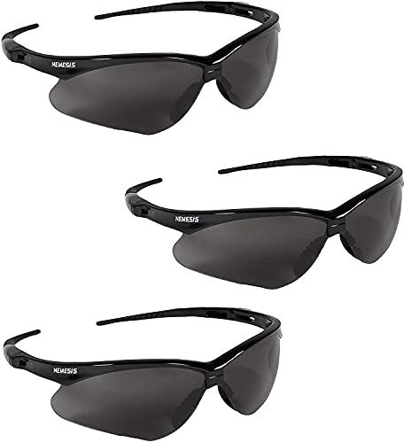 Kleenguard V30 22475 Nemesis Safety Glasses, 3-pack