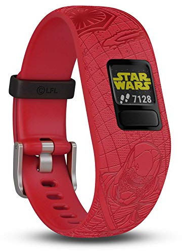Garmin vivofit Jr.2, Fitness Tracker for Kids, Includes Interactive App Experience, Swim-Friendly, Up To 1-year Battery Life, Adjustable watch band, Star Wars Dark Side