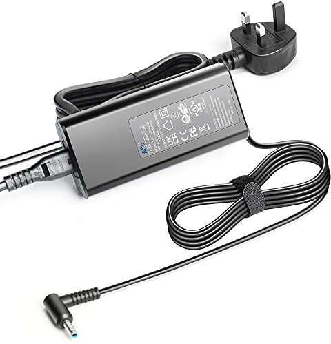 KFD 19.5V 3.33A 65W Power Supply Adapter for HP EliteBook x360 1030 G2 840 G3 G4 G5 255 250 G7 G8 Pavilion 15s-fq2015sa 15s-eq1048na Stream x360 Chromebook 11 Laptop Charger 709985-002
