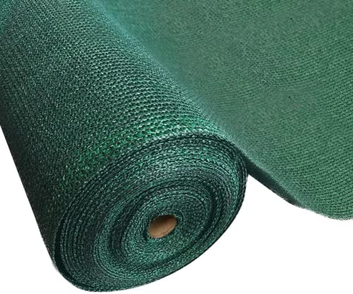 Farm Plastic Supply - Green Shade Cloth - 70% - (6' x 50') - Mesh Fabric for Fence Privacy Screen, Garden Shade, Mesh Fence Screening, Shade Cloth Rolls, Wind Screen