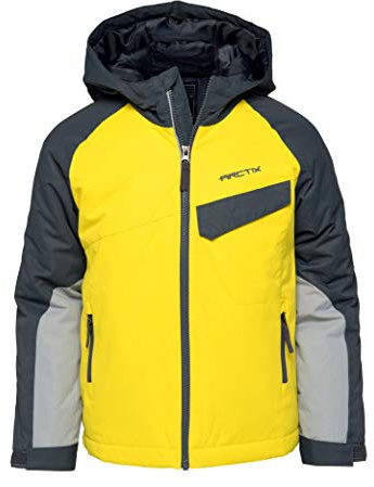 Arctix Kids Cyclops Insulated Jacket, Vibrant Yellow, Medium Husky