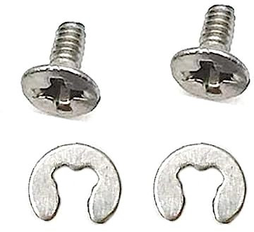 Jeu De Vis De Réparation Pour 3DS/LL/XL Nouveau 3DS/3DSLL/3DSXL Couvercle Arrière De Batterie Montage Vis Boulon Sécurisé Avec Rondelle Jeu De Vis Pour Console De Jeu Universel 1