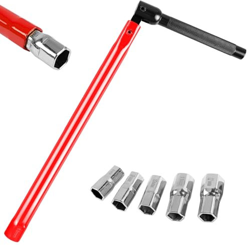 WANDGU Llave de tuerca de grifo, juego de llaves de acero de, 8-12 mm, herramienta de montaje