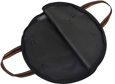 BESPORTBLE Portable Made of Sturdy Oxford Cloth Dumb Drum Bag with Protective Padding Compact Storage Bag for Easy Drum Carry for Traveling and Transportation