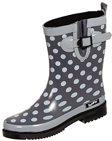 Bockboots Dorin-k gummistövlar i överdimensionerade flerfärgade 10219_2_2_6_2 dk-blå/multi stora unisexskor, Grå multi, 38 EU