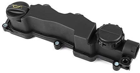 Ouitble Couvercle de soupape couvercle de culbuteur de soupape de moteur, couvercle de culbuteur et joint adapté pour 1.6 HDI Berlingo C2 C3 C4 C5 Xsara 0248L1