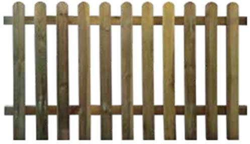 Valla vallado borde valla 100 x 180 cm tabla madera impregnada