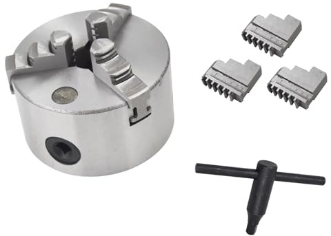 WFLNHB K11-100 4 Inch 3 Jaw Self Centering Lathe Chuck for CNC Drilling Milling Machine