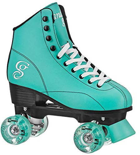 Roller Derby Candi GRL Sabina - Colorful Freestyle Roller Skates -Mint/Black Mint/Black Size 07