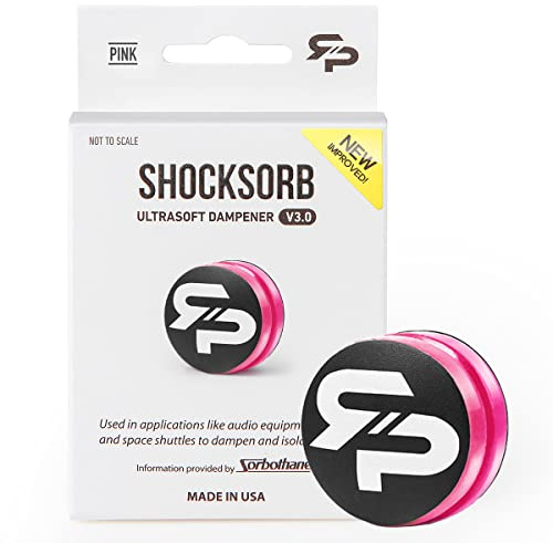 RTP ShockSorb Ultrasoft V3 The Only Dampener Made for Pain Relief (Pink)