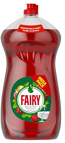 Fairy Clean and Fresh Washing up Liquid Pomegranate and Grapefruit 1450ML