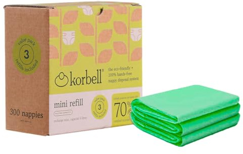 Korbell - Korbell Mini 9L Eco Friendly Nappy Bin Refill