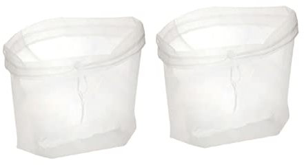 KICHOUSE 2 Pezzi Sacchetto Per Yogurt In Rete Sacchetti Per Stamigna Sacchetti Per Filtraggio Latte Filtri Per Noci Per Non Sbiancati Per