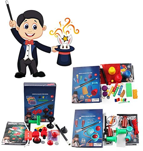 YUEHISY Ensemble de Baguettes Magiques pour Enfants, Jouets éducatifs pour Tours de Magicien, Remplissage de Bas de Noël, Cadeaux de Fête (Colorful #71)