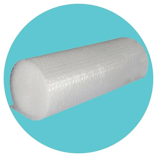 Triplast Luftpolsterfolie Rolle 300 mm x 10 m – Luftpolsterfolie Verpackung für Umzug & Verpackung von Aufbewahrungsboxen