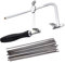 Jeweler's Saw Frame Adjustable with 144 Assorted Blades for Jewelry Making Woodworking