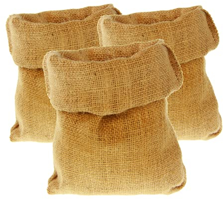 GARDENIX® Lot de 3 Sacs en Toile de Jute Universal (60 cm x 105 cm | 410g/m²), fibre naturelle, 100% jute, EXTRA FORT