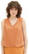 TOM TAILOR Damen 1036702 Leinen Blusen Top, 31650-Terracotta Brown, 40