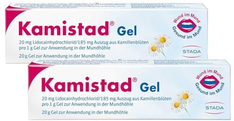 KAMISTAD Gel bei Zahnfleischentzündungen und Aphte 2x20 g