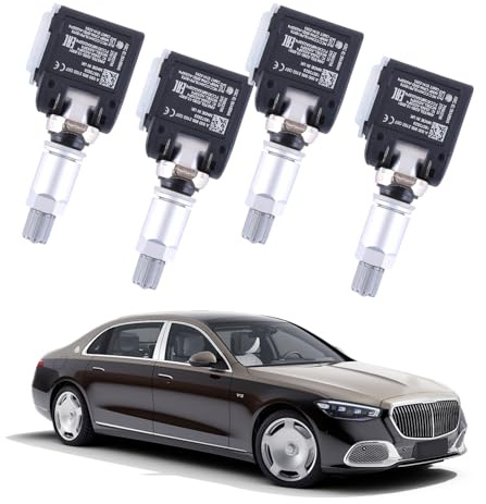 LICHENGTAI 4 unidades 0009052102 sensores de presión de neumáticos compatibles con Mercedes W213 S213 C238 A238 RDKS sensores TPMS sistemas de control de presión de neumáticos A4709057800