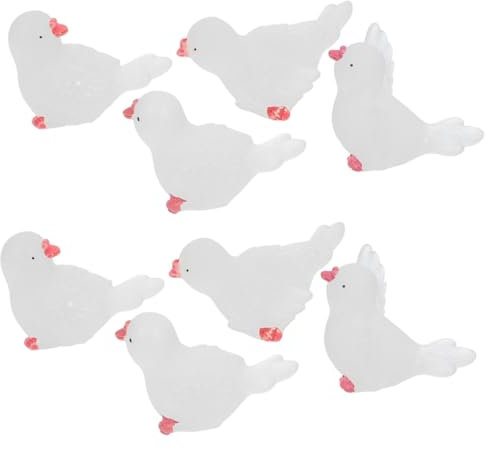 FONDOTIN 8 Pezzi Micro Paesaggio Piscina Acquario Stagno Artificiale Finto Mini Medusa Casa Delle Bambole Acquario Decorazione Acquario Decorazioni Pianta In Miniatura