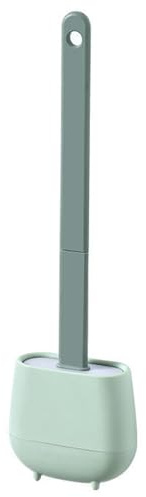 Toalettborste - toalettborste borstset | silikonavdragare med golvhållare | avloppshålsdesign | djuptoalettskål med tryckinstallation
