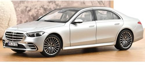 Mercedes-Benz S-Class AMG-Line 2021 Shiny Silver 1/18