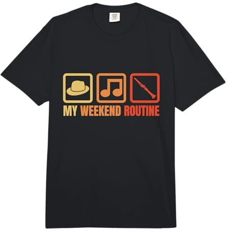 Week-End Amusant pour Les clarinettistes Comfort Colors Adult Heavyweight T-Shirt