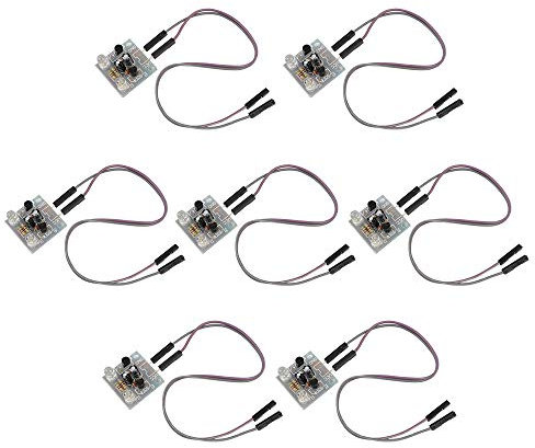 Electronic DIY Kit, 10pcs/lot Flash LED Light Circuit Board Kits 5MM LED Production Suite Part