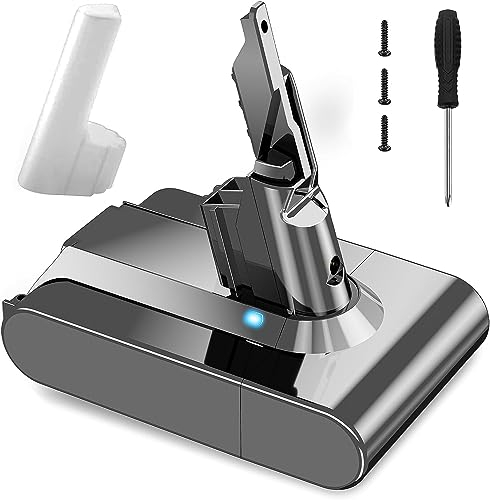 AIMAX 4000mAh V7 Battery for Dyson V7 Battery Replacement Compatible with Animal Motorhead Allergy Trigger Fluffy Mattress Extra SV11 Dyson Series Vacuum Cleaner, 2023 Upgraded