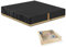 VANSHEIM Copertura per Sandbox 200x200x20cm Telo Copertura Sabbiera Bambini Telo Sabbiera Copertura Impermeabile per Sabbiera Copertura piscina Copertura per Piscina da Giardino Anti-UV Tessuto Oxford