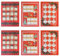 Strofinacci Cucina Natalizi con Calendario 2025 Set di Asciugamani Cucina Natale Canovacci Asciughini 50x70 cm, Fantasie Assortite Set 6 Pezzi