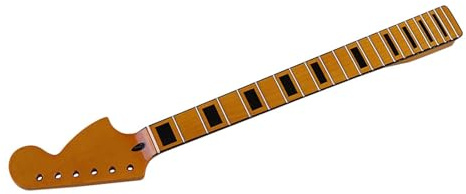 mástil de guitarra Piezas de repuesto para mástil de guitarra eléctrica de 22 trastes DIY