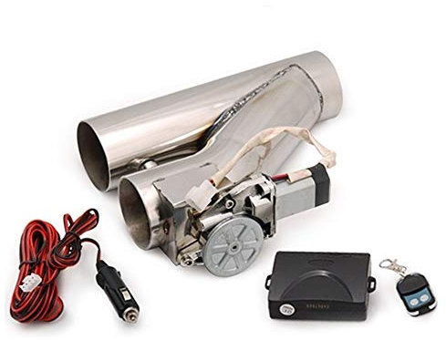 Valvola bypass di scarico sagomata, elettrica, motorizzata, in acciaio inossidabile 2'' + telecomando TK-CUTNEW20