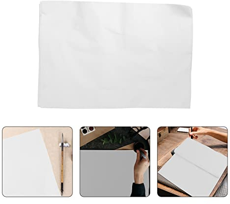 NUOLUX Carta di riso per calligrafia cinese Xuan o giapponese Sumi con pennello e inchiostro, set da 50 fogli