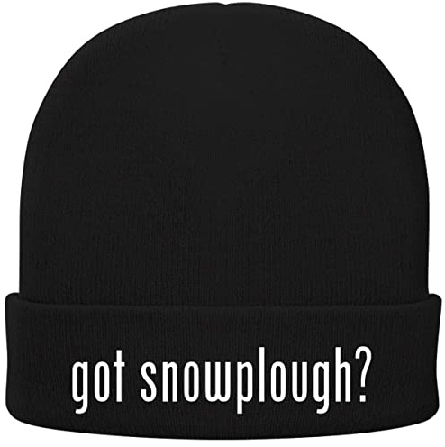 got Snowplough? - Soft Adult Beanie Cap, Black, One Size