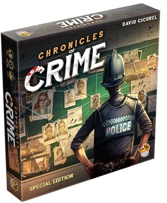 LUCKY DUCK GAMES - Chronicles of Crime - Special Edition | Versione Italiana | Gioco da Tavolo | Età 12+ | 1-4 Giocatori | 60-90 minuti