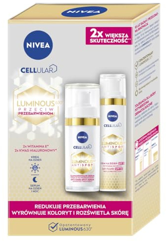 NIVEA 2er Pack LUMINOUS - Tagescreme 40ml und Anticolor-Serum 30ml